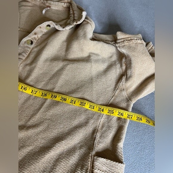 Free People Distressed Shirt Dress Size Small - Picture 4 of 16